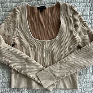 J. Crew cropped sweater